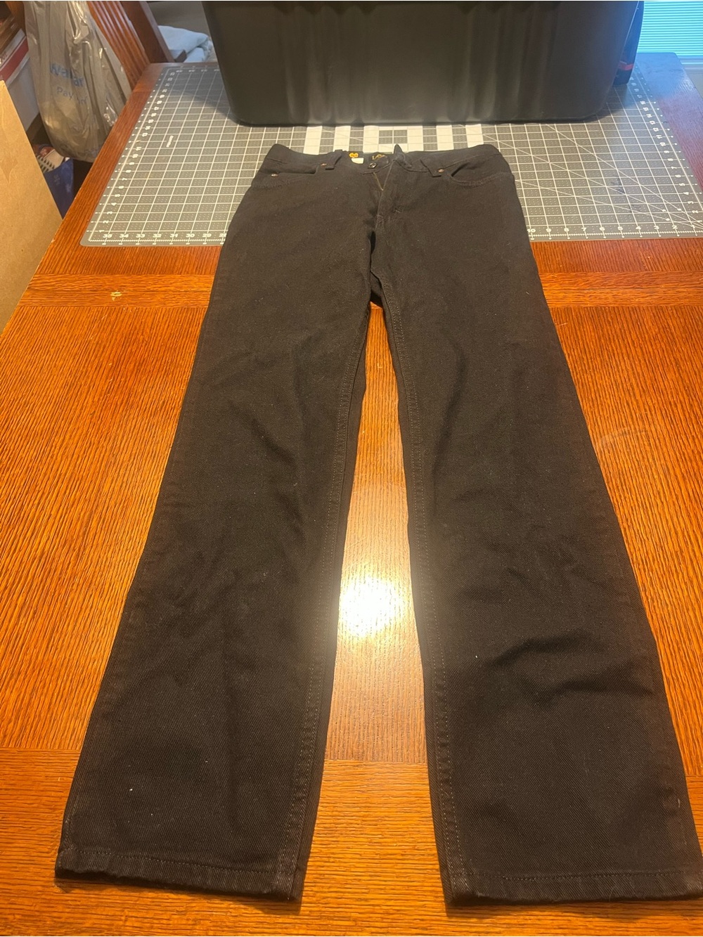 Lee Men's Black Jeans 28x32